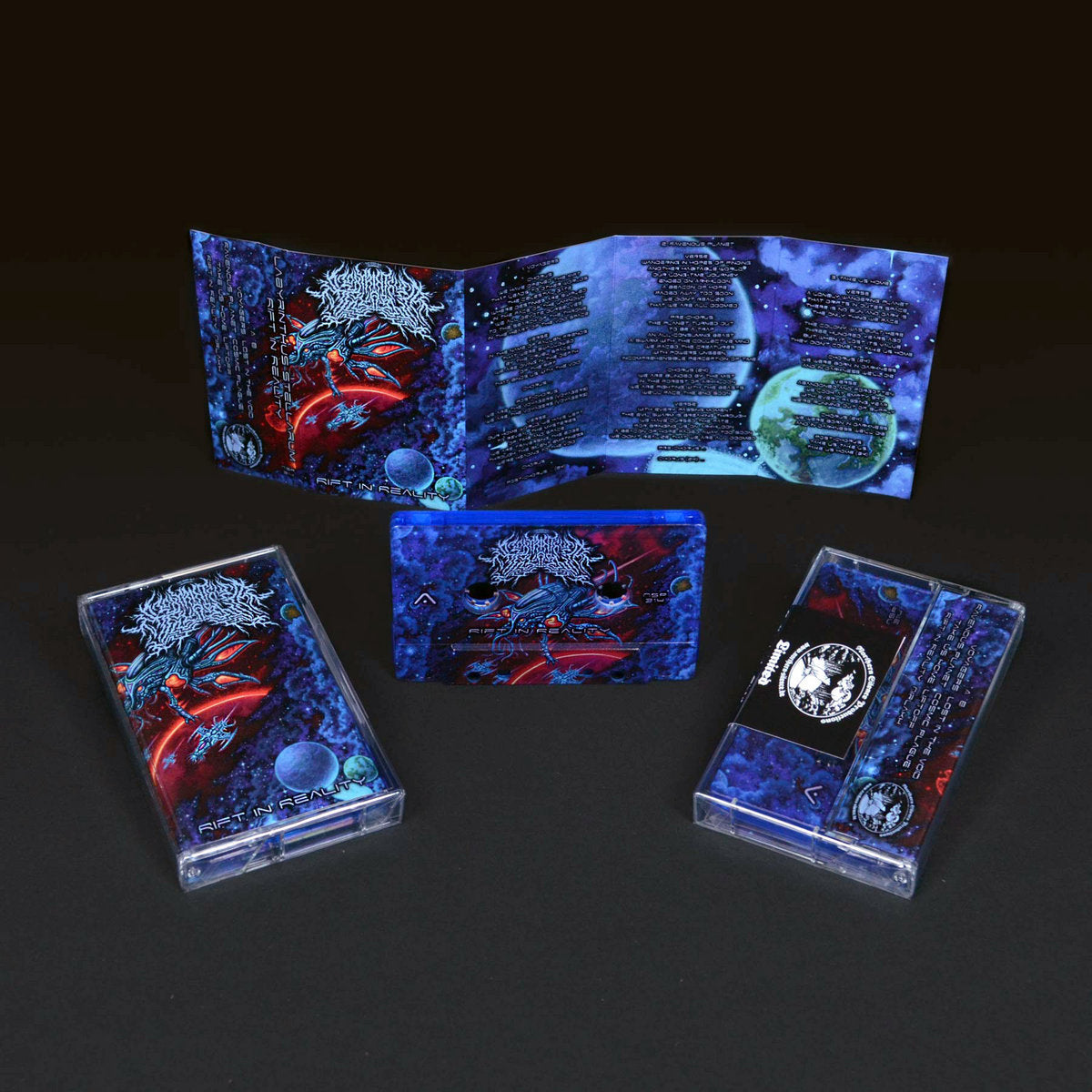 Rift in Reality Clear Blue Shell Tape