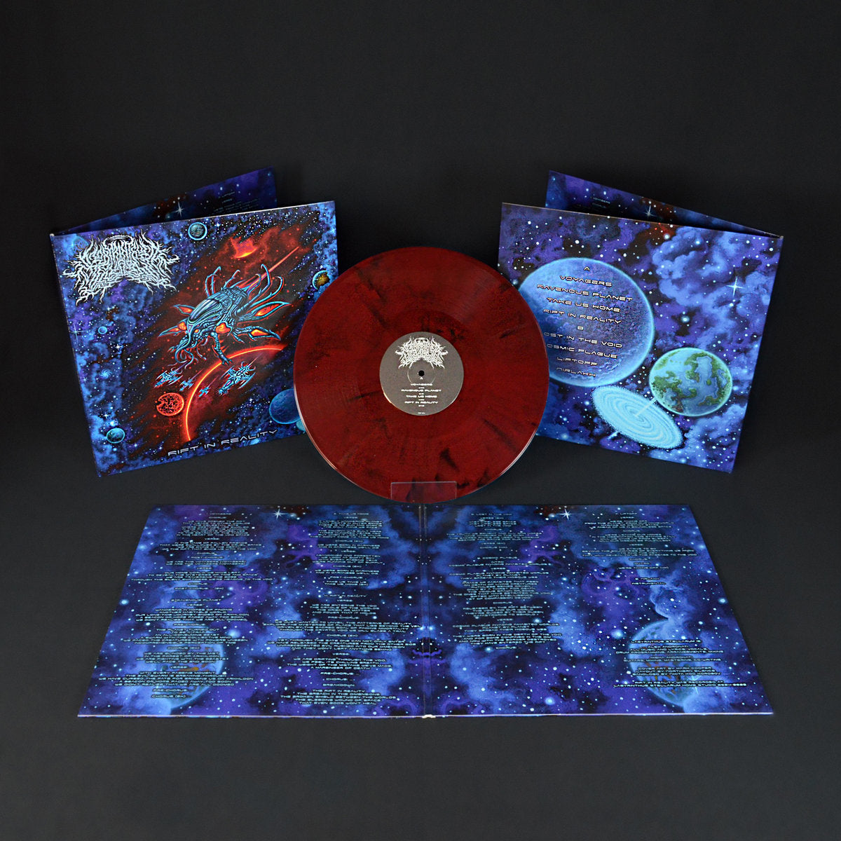 Rift in Reality Ltd. LP (199x red/black marble)
