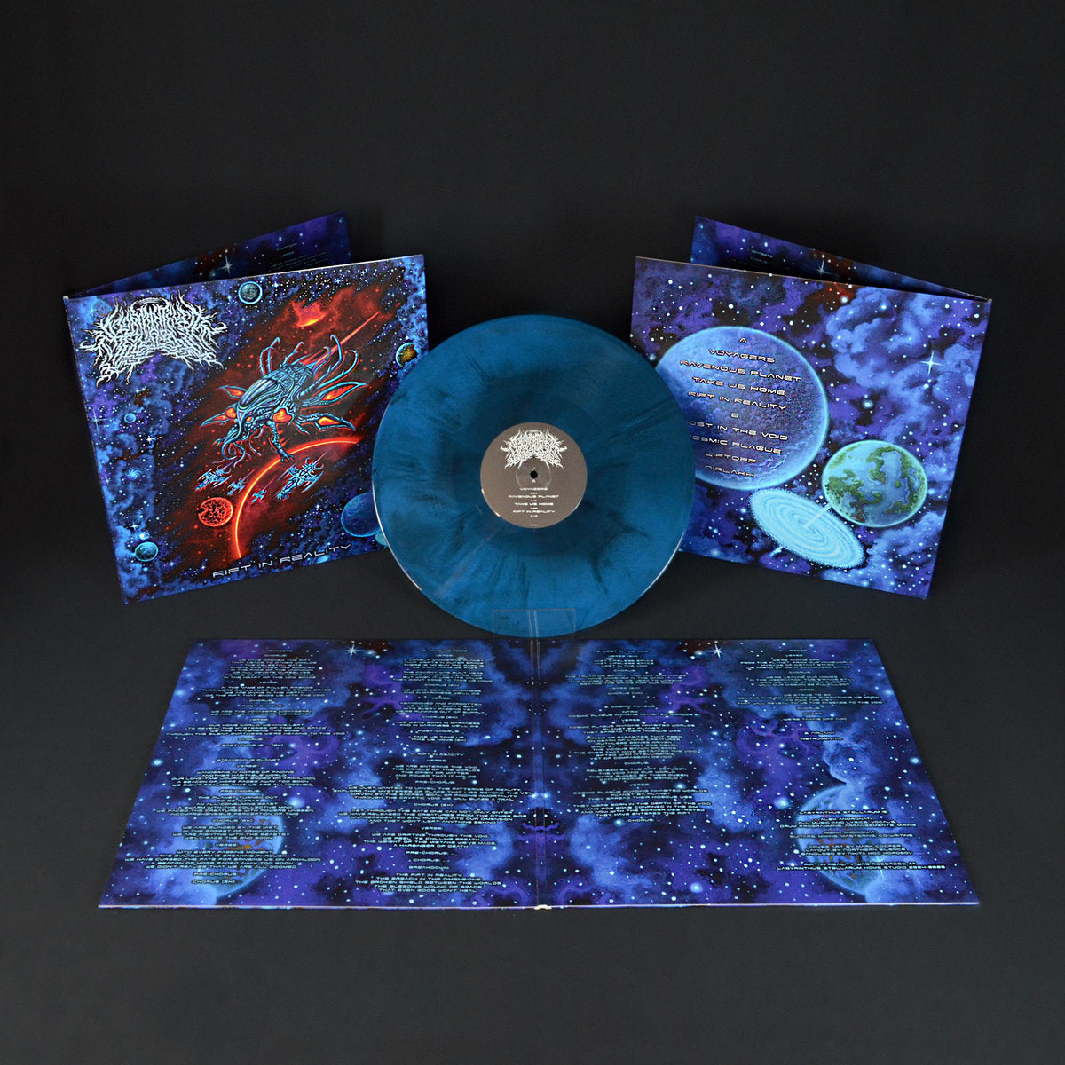 Rift in Reality ltd. LP (199x blue/black galaxy)